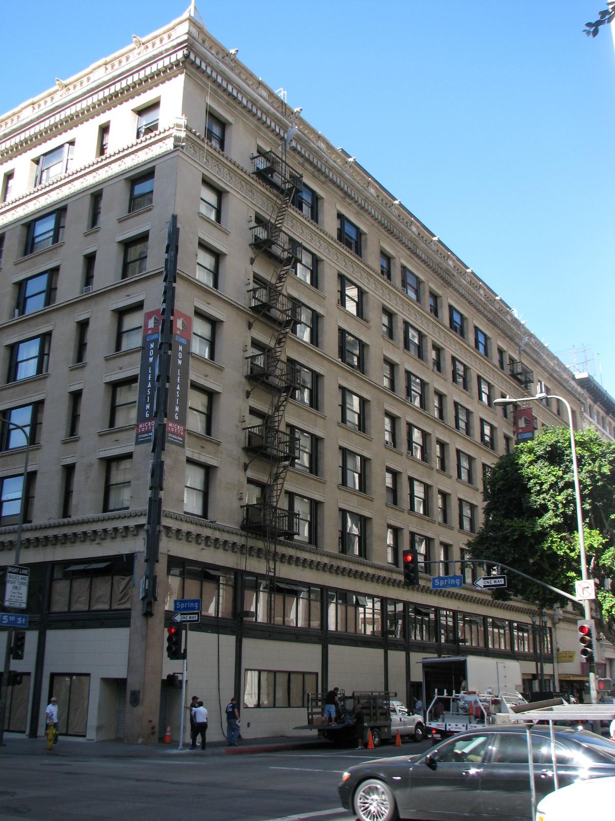 Alexandria Hotel, 501 South Spring Street, Los Angeles, California, photograph 1 of 6