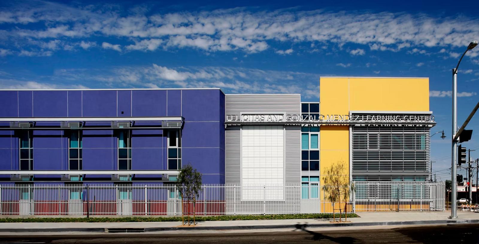 Felicitas and Gonzalo Mendez Learning Center, East Los Angeles, California, photograph 1 of 11