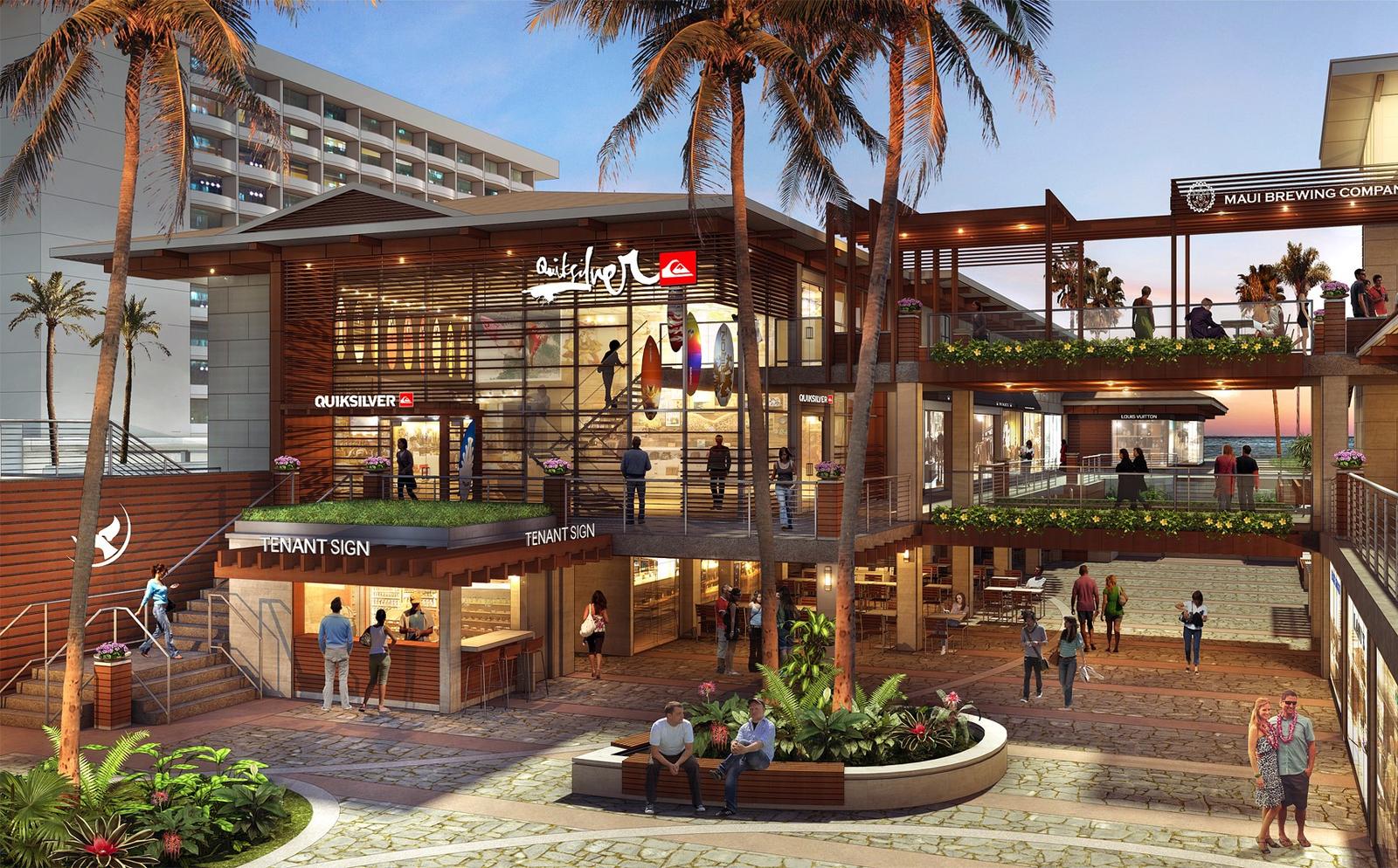 Whalers Village, Ka’anapali Beach, Maui, Hawaii